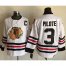 Chicago Blackhawks #3 Pierre Pilote White CCM Throwback Stitched NHL Jersey