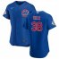 Chicago Cubs #38 Brad Wieck Mens Nike Royal Alternate 2020 Authentic Player Jersey