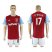 West Ham United #17 OBrien Home Soccer Club Jersey