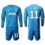 Juventus #11 D.Costa Third Long Sleeves Soccer Club Jersey