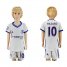 Chelsea #10 Hazard White Kid Soccer Club Jersey