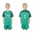 Chelsea #1 Cech Green Kid Soccer Club Jersey