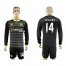 Chelsea #14 Traore Sec Away Long Sleeves Soccer Club Jersey