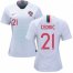 Womens Portugal #21 Cedric Away Soccer Country Jersey