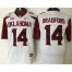 Oklahoma Sooners #14 Sam Bradford White New XII Stitched NCAA Jersey