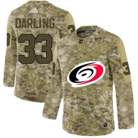 Adidas Carolina Hurricanes #33 Scott Darling Camo Authentic Stitched NHL Jersey