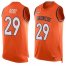 Nike Denver Broncos #29 Bradley Roby Orange Team Color Mens Stitched NFL Limited Tank Top Jersey