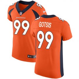 Nike Denver Broncos #99 Adam Gotsis Orange Team Color Mens Stitched NFL Vapor Untouchable Elite Jersey