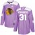 Adidas Chicago Blackhawks #31 Anton Forsberg Purple Authentic Fights Cancer Stitched NHL Jersey