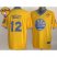 Warriors #12 Andrew Bogut Gold 2013 Christmas Day Swingman The Finals Patch Stitched NBA Jersey