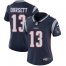 Nike New England Patriots #13 Phillip Dorsett Navy Blue Team Color Womens Stitched NFL Vapor Untouchable Limited Jersey