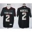 Texas A&M Aggies 2 Johnny Manziel Black College Football Authentic Techfit NCAA Jerseys