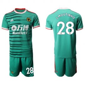 Wolves #28 J.Moutinho Third Soccer Club Jersey