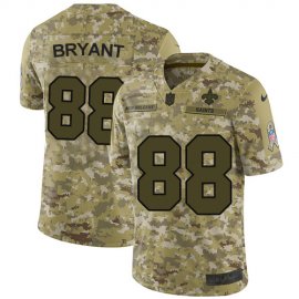 Nike New Orleans Saints #88 Dez Bryant Camo Mens Stitched NFL Limited 2018 Salute To Service Jersey