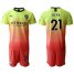 Manchester City #21 Silva Away Soccer Club Jersey