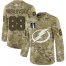Adidas Tampa Bay Lightning #88 Andrei Vasilevskiy Camo 2022 Stanley Cup Final Patch Authentic Stitched NHL Jersey Mens
