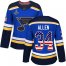 Adidas St. Louis Blues #34 Jake Allen Blue Home Authentic USA Flag Stanley Cup Champions Womens Stitched NHL Jersey