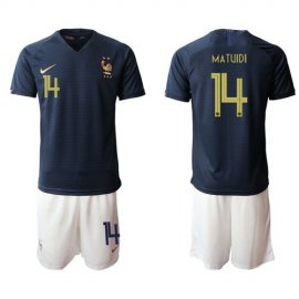 France #14 Matuidi Home Soccer Country Jersey