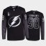 Adidas Tampa Bay Lightning #98 Mikhail Sergachev Mens 2022 Stanley Cup Final Patch Alternate Authentic NHL Jersey – Black Mens