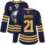 Adidas Buffalo Sabres #21 Kyle Okposo Navy Blue Home Authentic Womens Stitched NHL Jersey