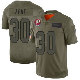 Nike Washington Football Team #30 Troy Apke Camo Mens Stitched NFL Limited 2019 Salute To Service Jersey