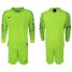 USA Blank Shiny Green Goalkeeper Long Sleeves Soccer Country Jersey