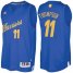 Mens Golden State Warriors #11 Klay Thompson Royal 2016 Christmas Day NBA Swingman Jersey