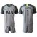Tottenham Hotspur #1 Lloris Grey Goalkeeper Soccer Club Jersey