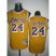 Los Angeles Lakers 24 Bryant yellow SWINGMAN jerseys Cheap