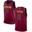 Mens Nike Cleveland Cavaliers #2 Collin Sexton Red NBA Swingman Icon Edition Jersey