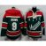 Minnesota Wild #9 Mikko Koivu Green/Red Sawyer Hooded Sweatshirt Stitched NHL Jersey