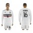 Mexico #16 H.Herrera Away Long Sleeves Soccer Country Jersey