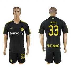 Dortmund #33 Weigl Away Soccer Club Jersey