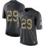 Nike Minnesota Vikings #29 Xavier Rhodes Black Mens Stitched NFL Limited 2016 Salute To Service Jersey