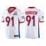 Mens Cincinnati Bengals #91 Trey Hendrickson 2022 White AFC Pro Bowl Stitched Jersey
