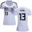 Womens Germany #13 Stindl White Home Soccer Country Jersey