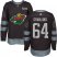 Adidas Minnesota Wild #64 Mikael Granlund Black 1917-2017 100th Anniversary Stitched NHL Jersey