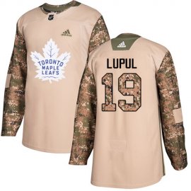 Adidas Toronto Maple Leafs #19 Joffrey Lupul Camo Authentic 2017 Veterans Day Stitched NHL Jersey