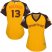 Baltimore Orioles #13 Manny Machado Gold 2016 All-Star American League Womens Stitched MLB Jersey