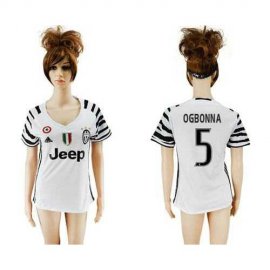 Womens Juventus #5 Ogbonna Sec Away Soccer Club Jersey