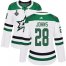 Adidas Dallas Stars #28 Stephen Johns White Road Authentic Womens 2020 Stanley Cup Final Stitched NHL Jersey