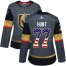 Adidas Vegas Golden Knights #77 Brad Hunt Grey Home Authentic USA Flag Womens Stitched NHL Jersey