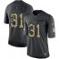 Nike Dallas Cowboys #31 Trevon Diggs Black Mens Stitched NFL Limited 2016 Salute to Service Jersey