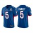 Mens Los Angeles Rams #5 Jalen Ramsey 2022 Royal Pro Bowl Stitched Jersey