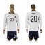 Colombia #20 Torres Away Long Sleeves Soccer Country Jersey