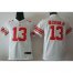 Nike New York Giants #13 Odell Beckham Jr White Youth Stitched NFL Elite Jersey