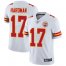 Nike Kansas City Chiefs #17 Mecole Hardman White Mens Stitched NFL Vapor Untouchable Limited Jersey