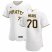 Pittsburgh Pirates #70 Nick Mears Mens Nike White Home 2020 Authentic Player MLB Jersey