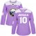 Adidas Buffalo Sabres #10 Henri Jokiharju Purple Authentic Fights Cancer Womens Stitched NHL Jersey