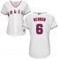 Los Angeles Angels #6 Anthony Rendon White Home Womens Stitched MLB Jersey